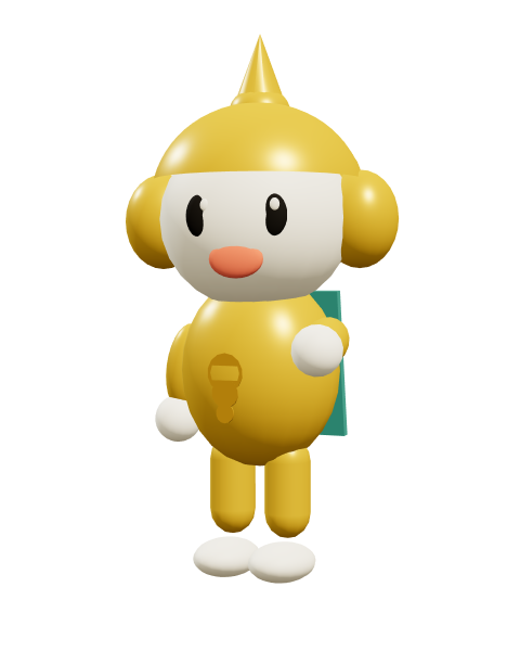 Rak, Thailand Digital Valley mascot, pointing
